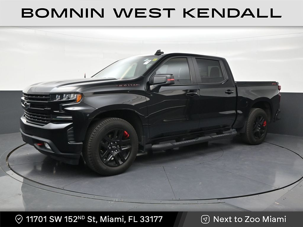 Black 2022 Chevrolet Silverado 1500 Pickup Truck 4X2 8-Speed Automatic