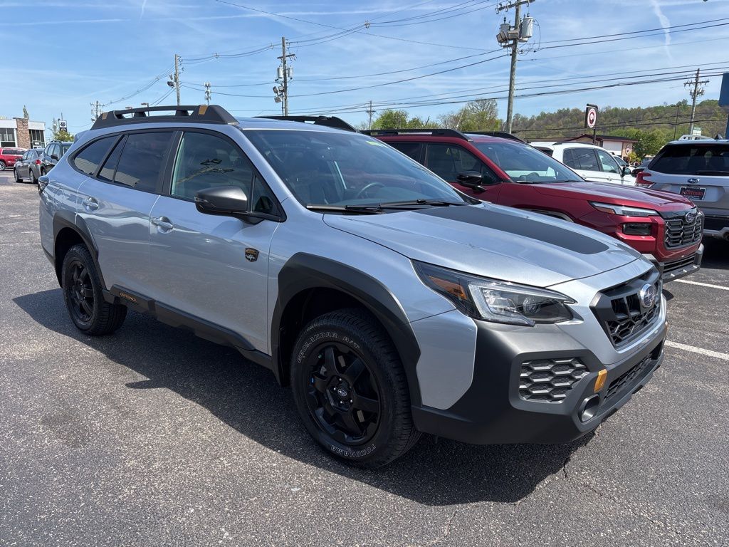Ice Silver Metallic 2025 Subaru Outback Wilderness AWD SUV / Crossover All-Wheel Drive Continuously Variable Transmission