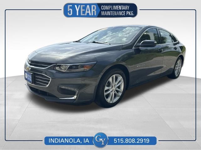 Nightfall Gray Metallic 2018 Chevrolet Malibu Sedan Front-Wheel Drive 6-Speed Automatic