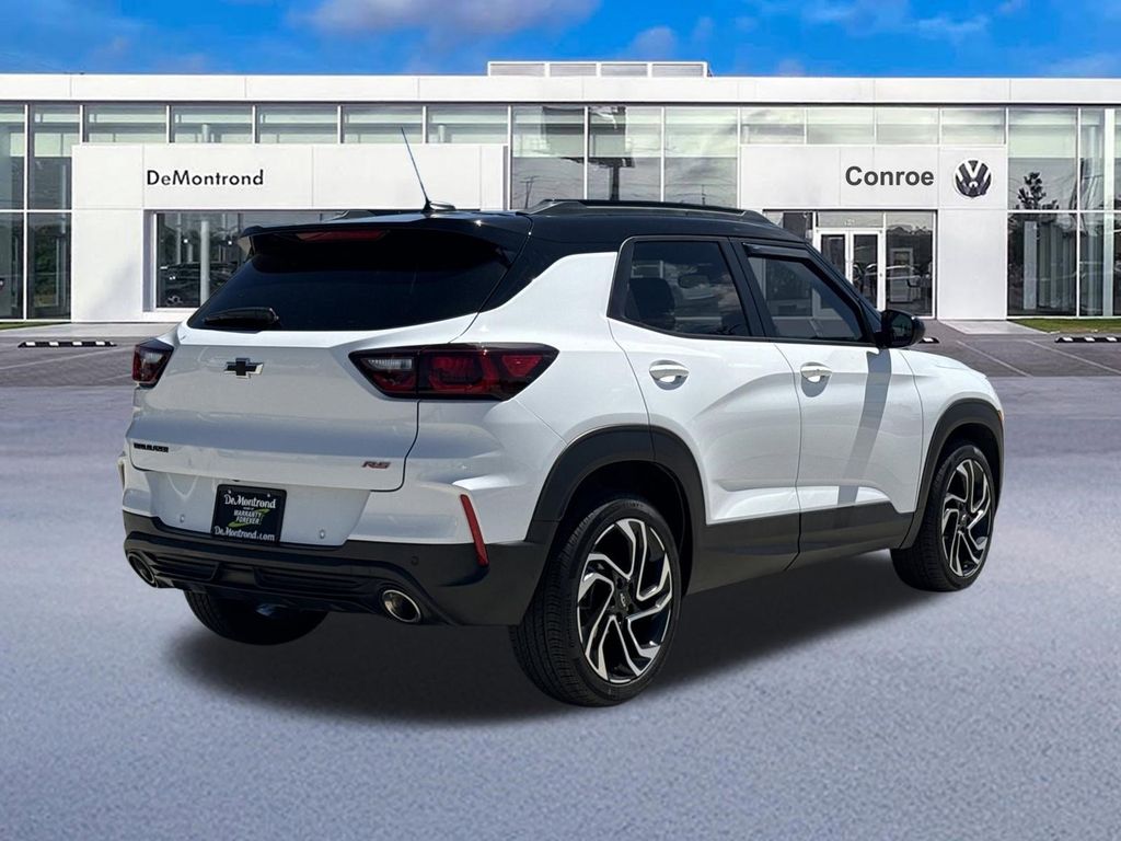 2024 Chevrolet TrailBlazer RS White at Bayway Cadillac of The Woodlands