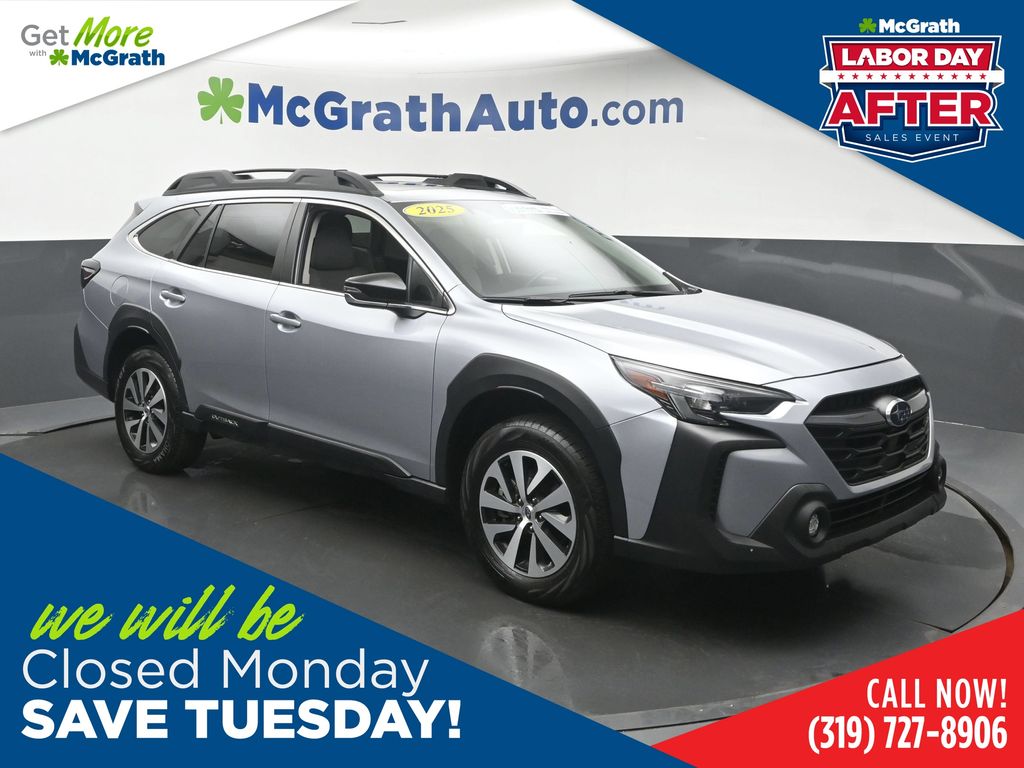 Ice Silver Metallic 2025 Subaru Outback SUV / Crossover All-Wheel Drive Continuously Variable Transmission