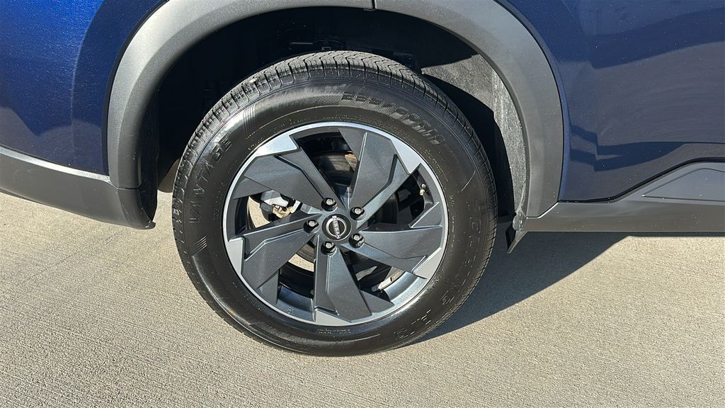 2025 Nissan Rogue SV Blue at Bravo Nissan