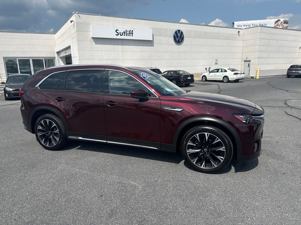 2024 Mazda CX-90 PHEV Premium Red at Bob Ruth Ford