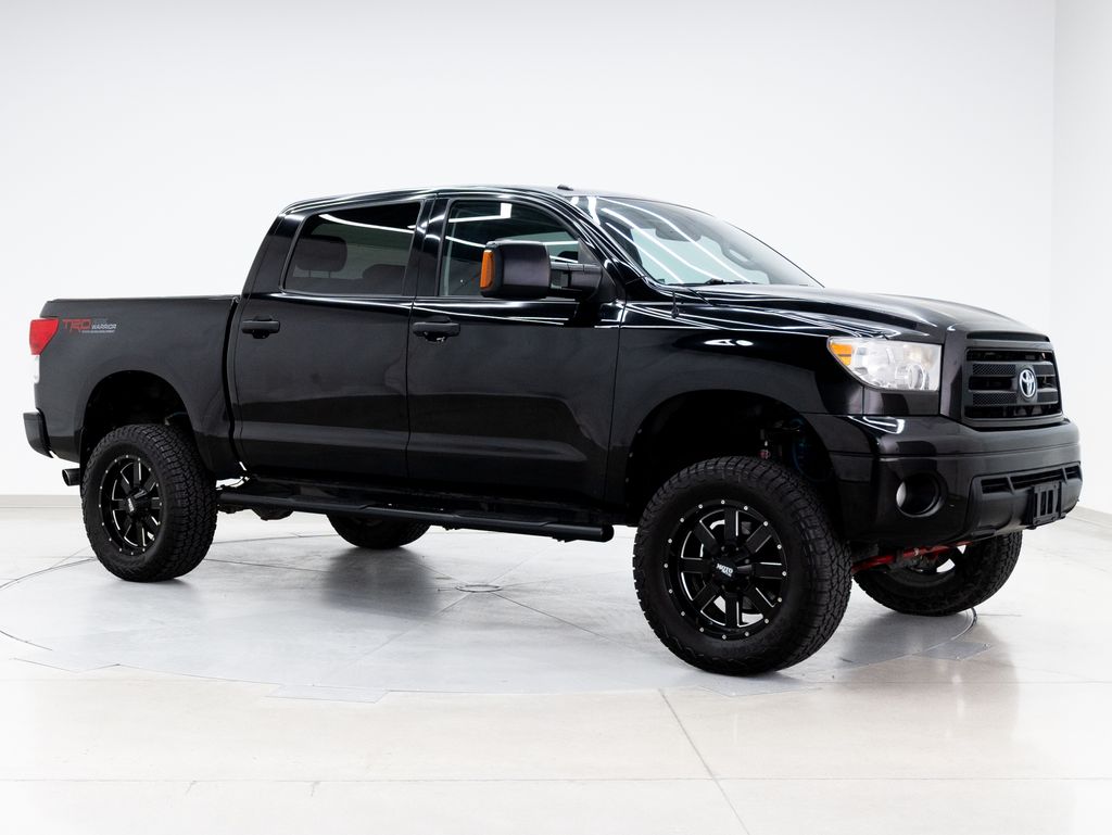 Black 2011 Toyota Tundra Pickup Truck Four-Wheel Drive 6-Speed Automatic