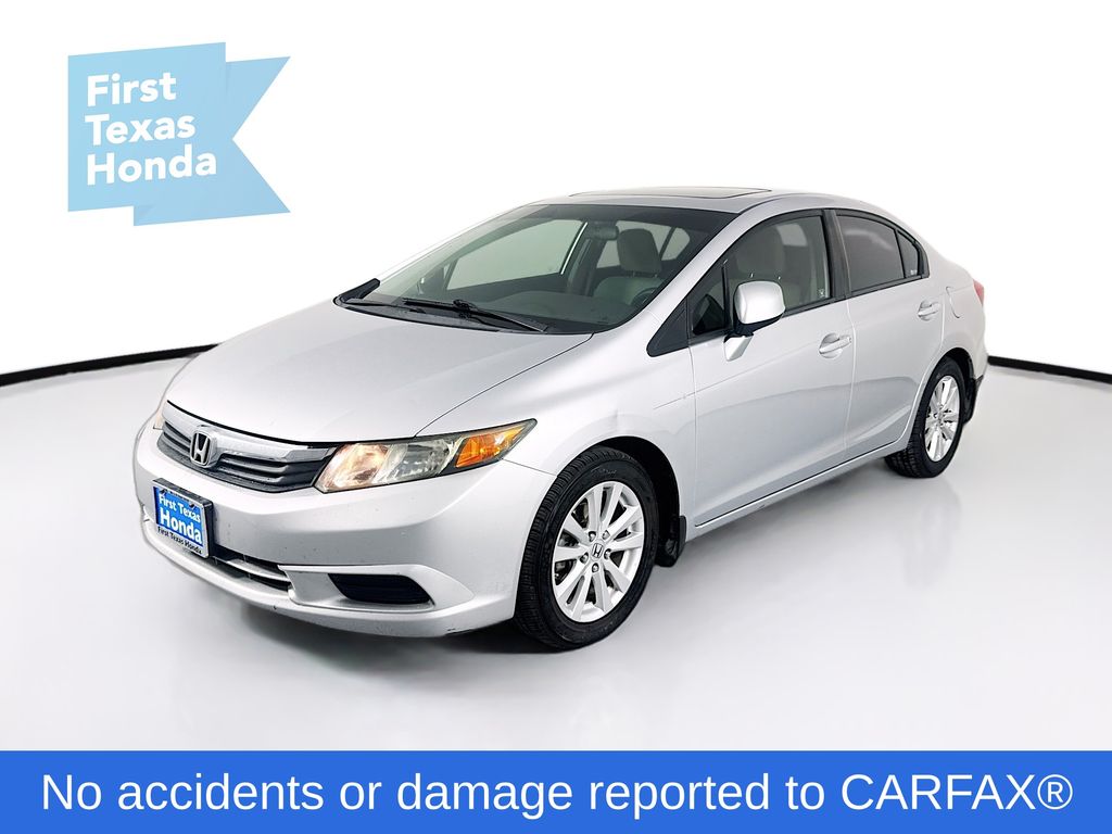 Used Car 2012 Honda Civic  Ex For Sale Under $10,000 In Austin, Texas