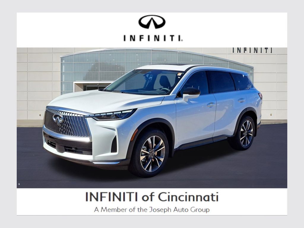 White 2026 INFINITI QX60 Pure AWD SUV / Crossover All-Wheel Drive 9-Speed Automatic