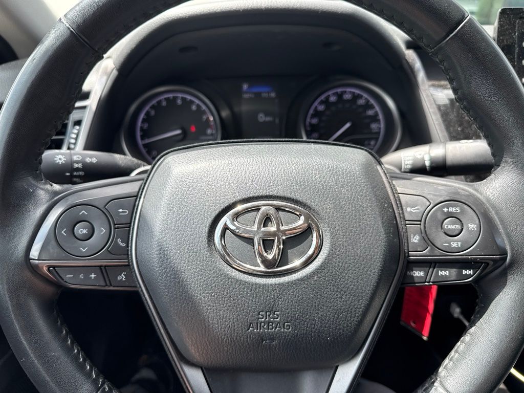 2024 Cavalry Blue Toyota Camry SE FWD Sedan