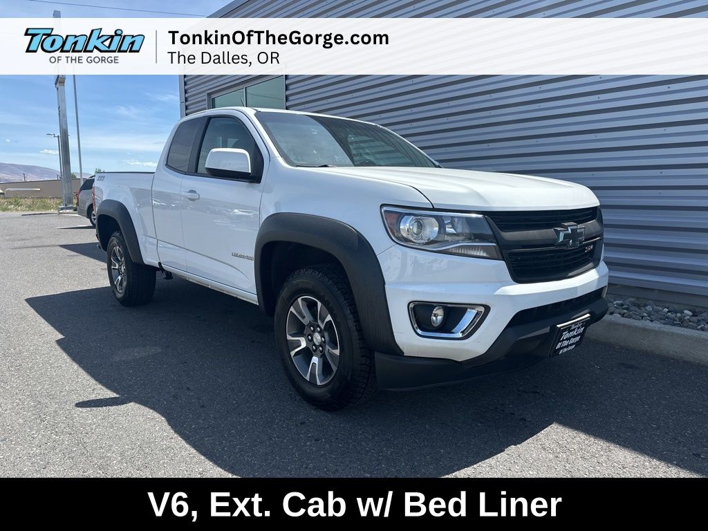 Summit White 2016 Chevrolet Colorado Z71 Extended Cab LB 4WD Pickup Truck Four-Wheel Drive 6-Speed Automatic