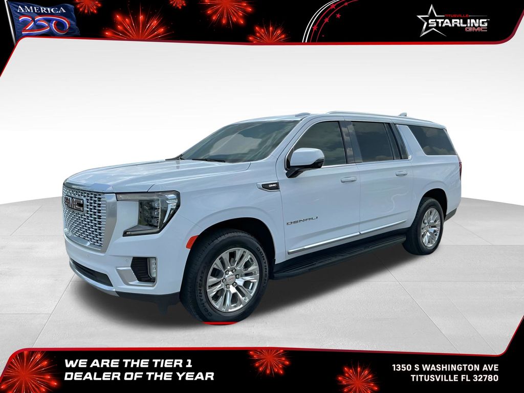 Summit White 2024 GMC Yukon XL SUV / Crossover 4X2