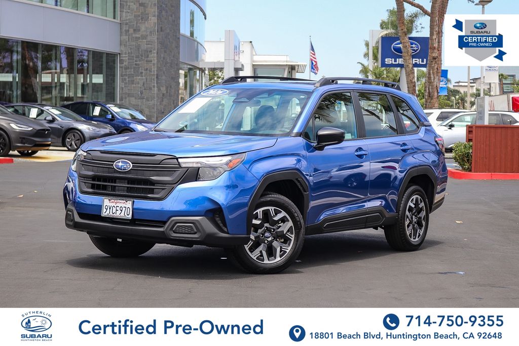 Blue Pearl 2026 Subaru Forester SUV / Crossover All-Wheel Drive Continuously Variable Transmission