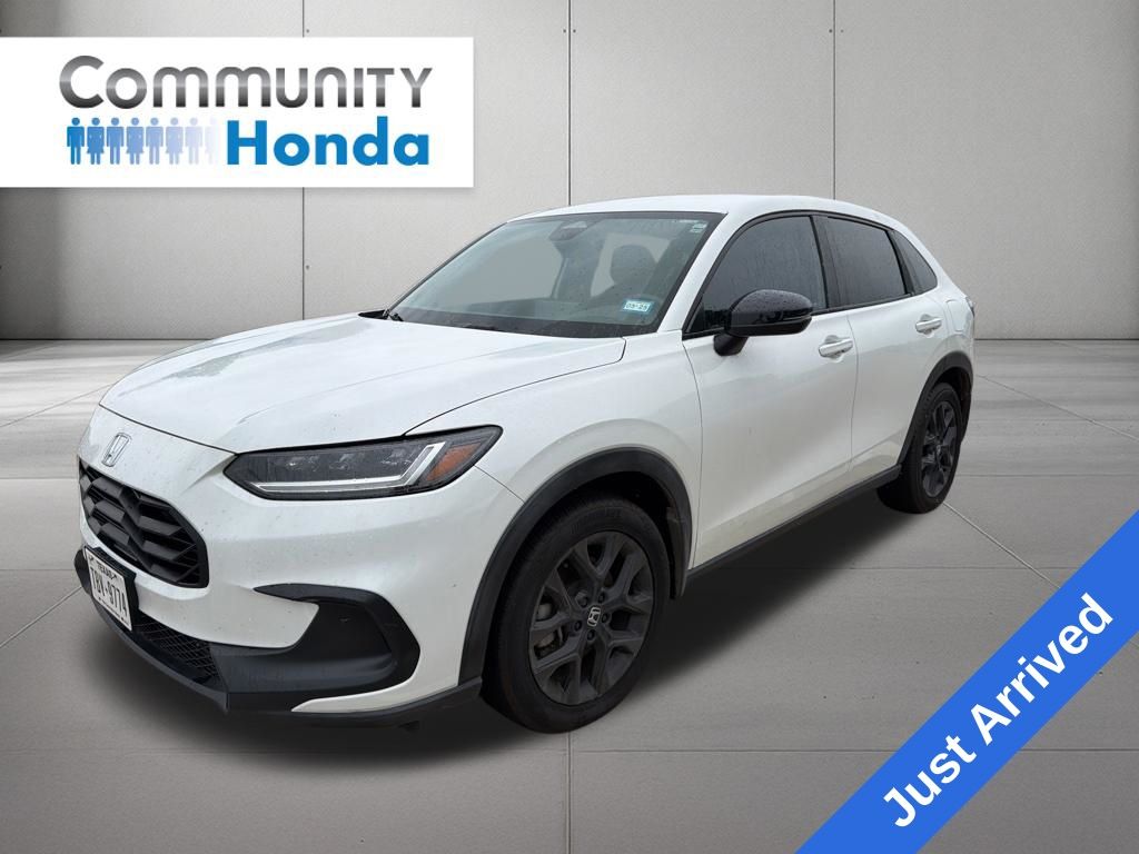 2023 Honda HR-V Sport White at Community Honda