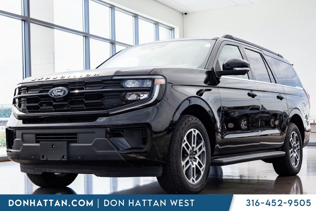 Black Metallic 2025 Ford Expedition SUV / Crossover Four-Wheel Drive Automatic