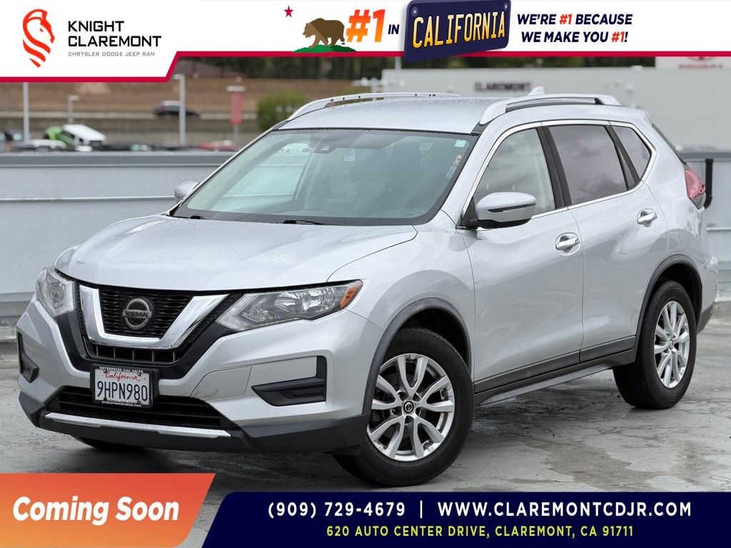 Brilliant Silver Metallic 2020 Nissan Rogue SV FWD SUV / Crossover Front-Wheel Drive Continuously Variable Transmission