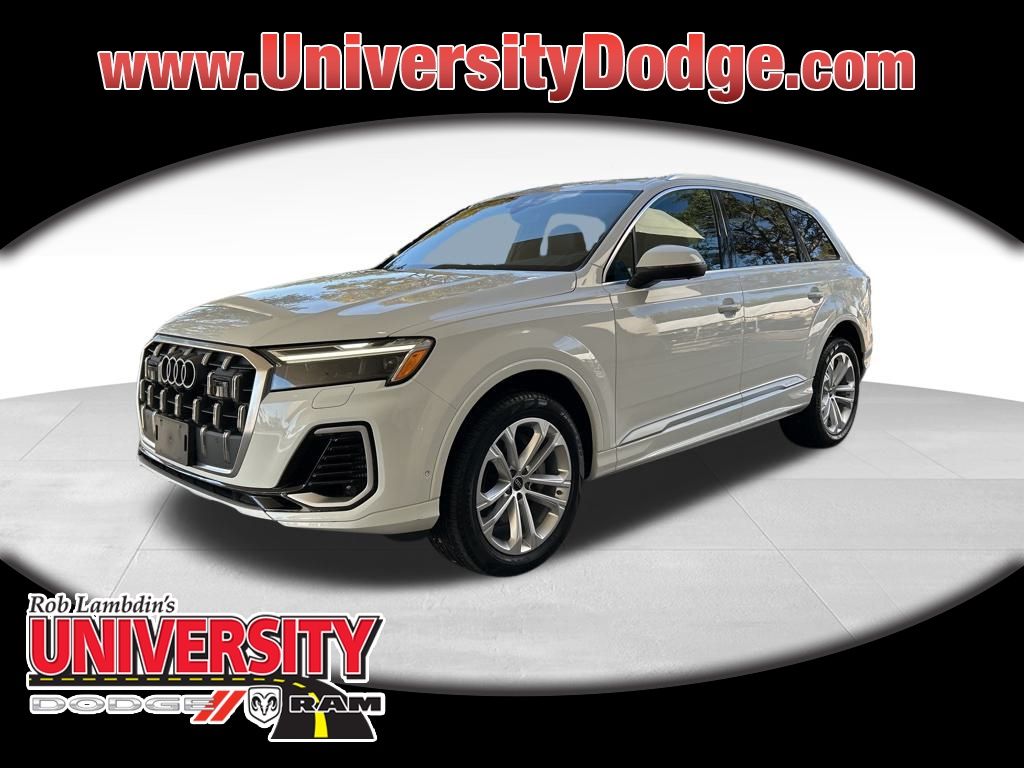 Glacier White Metallic 2025 Audi Q7 quattro Premium Plus 55 TFSI SUV / Crossover All-Wheel Drive 8-Speed Automatic
