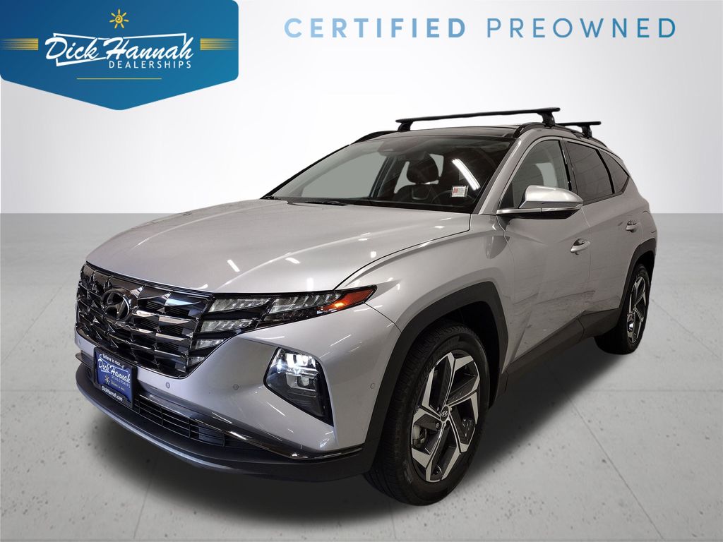 Shimmering Silver 2023 Hyundai Tucson SUV / Crossover All-Wheel Drive 8-Speed Automatic