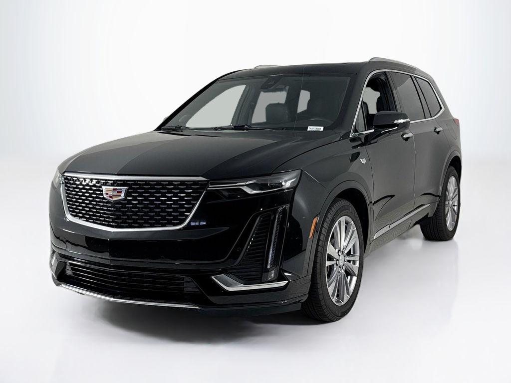 Stellar Black Metallic 2024 Cadillac XT6 Premium Luxury FWD SUV / Crossover Front-Wheel Drive 9-Speed Automatic
