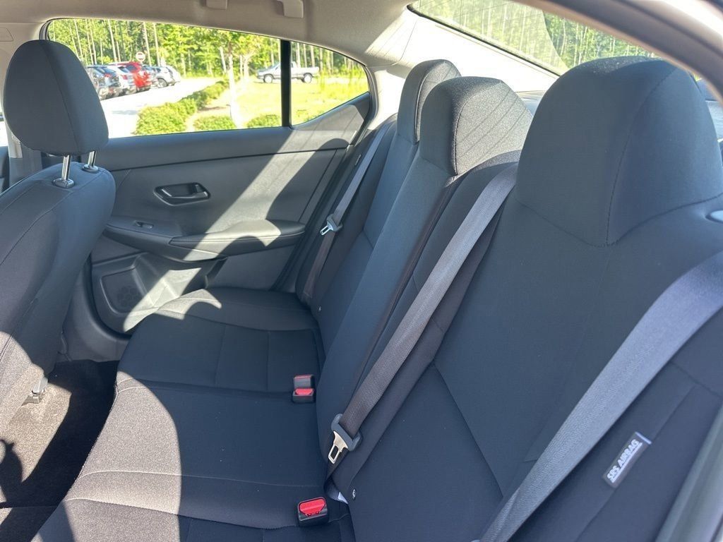 2025 Super Black Nissan Sentra S FWD Sedan
