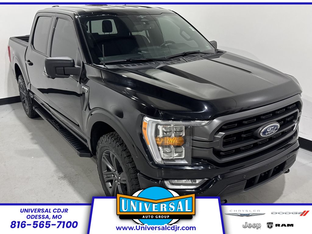 Agate Black Metallic 2023 Ford F-150 Pickup Truck Four-Wheel Drive Automatic