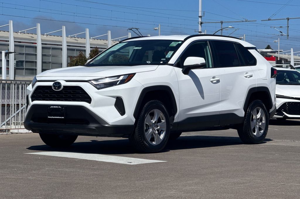 Certified Used 2025 White Toyota XLE image 8