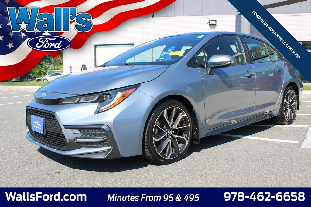Celestite 2020 Toyota Corolla Sedan Front-Wheel Drive Continuously Variable Transmission