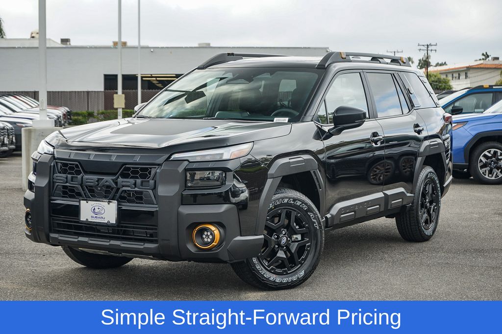 Black / Silver 2026 Subaru Outback Wilderness AWD SUV / Crossover All-Wheel Drive Continuously Variable Transmission