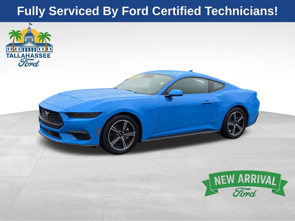 Grabber Blue Metallic 2025 Ford Mustang EcoBoost Fastback RWD Coupe Rear-Wheel Drive Automatic