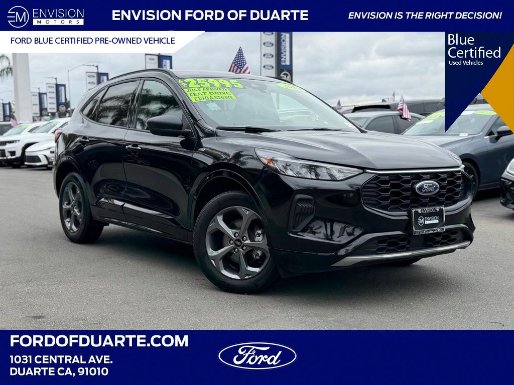 Black Metallic 2023 Ford Escape SUV / Crossover All-Wheel Drive 8-Speed Automatic