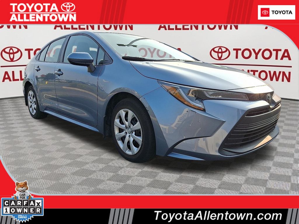 Light Blue 2023 Toyota Corolla Sedan Front-Wheel Drive Continuously Variable Transmission