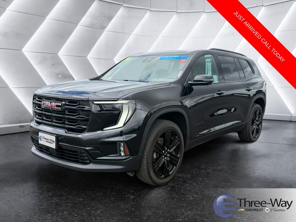 Black (Ebony Twilight Metallic) 2024 GMC Acadia Elevation AWD SUV / Crossover Four-Wheel Drive 8-Speed Automatic