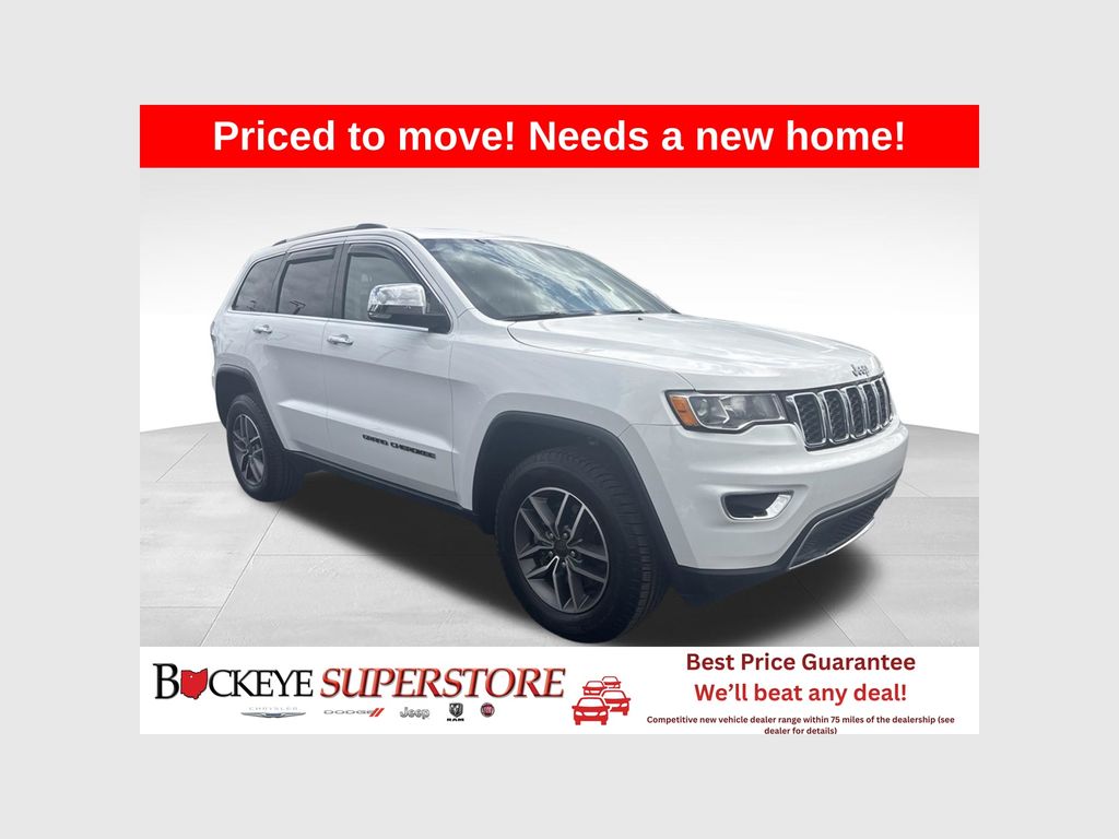 Bright White Clearcoat 2021 Jeep Grand Cherokee SUV / Crossover Four-Wheel Drive 8-Speed Automatic
