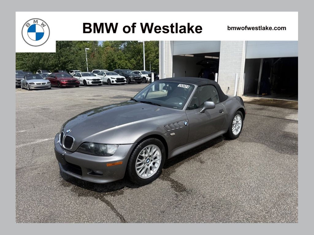 Gray 2001 BMW Z3 Convertible Rear-Wheel Drive 5-Speed Manual