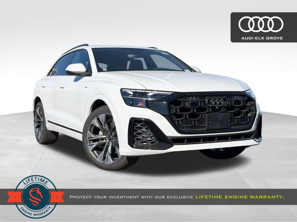 Glacier White Metallic 2026 Audi Q8 SUV / Crossover All-Wheel Drive 8-Speed Automatic