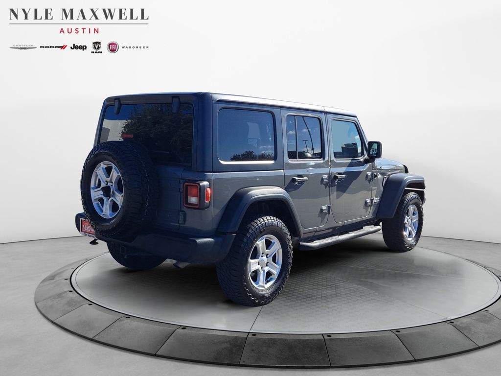 Used Car 2019 Jeep Wrangler  Unlimited Sport S For Sale Under $25,000 In Austin, Texas