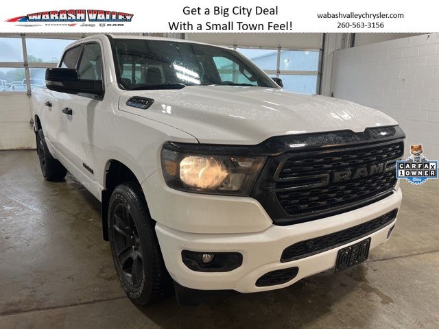 Bright White Clearcoat 2023 RAM 1500 Pickup Truck Four-Wheel Drive 8-Speed Automatic