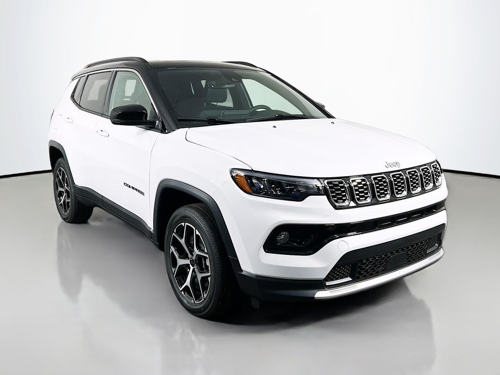Bright White Clearcoat 2026 Jeep Compass SUV / Crossover Four-Wheel Drive 8-Speed Automatic