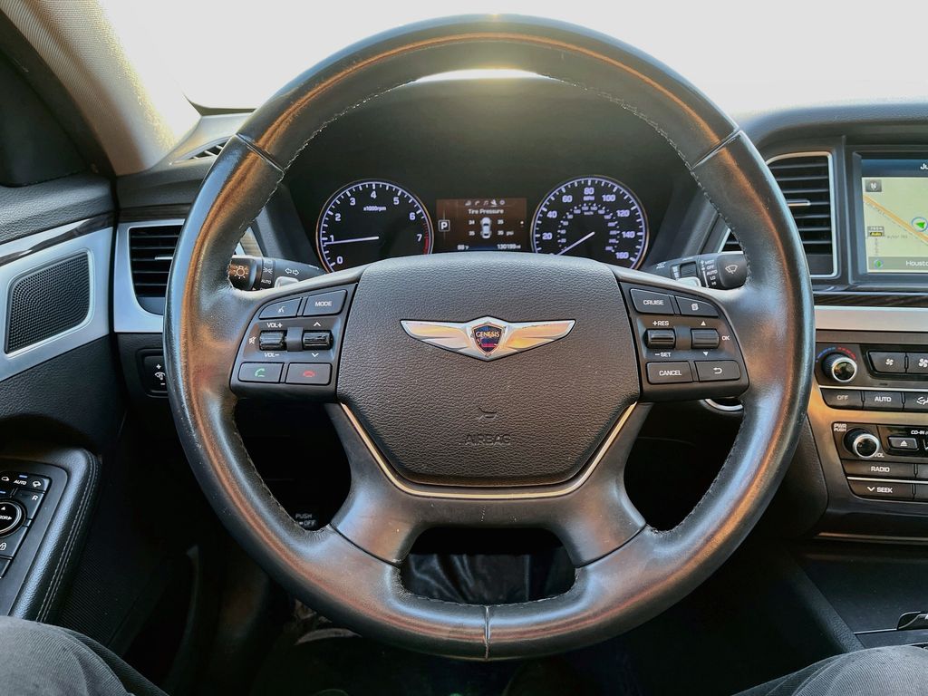 2015 Hyundai Genesis 3.8 White at Gullo Toyota