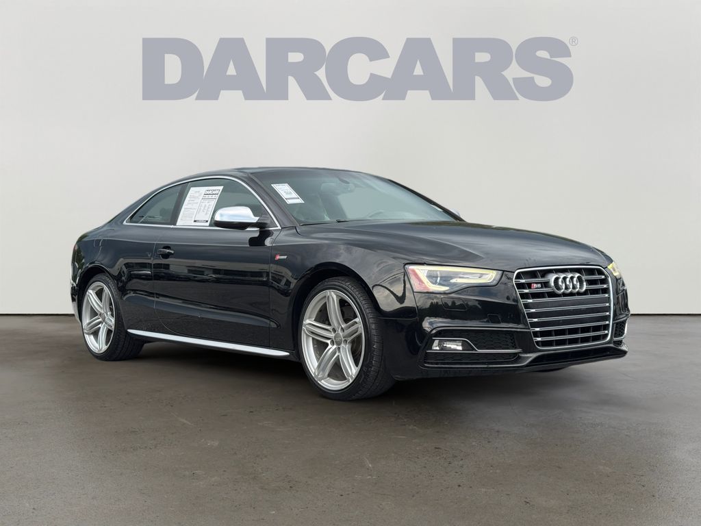 Phantom Black Pearl Effect/Brown Roof 2014 Audi S5 Coupe All-Wheel Drive 7-Speed Automatic