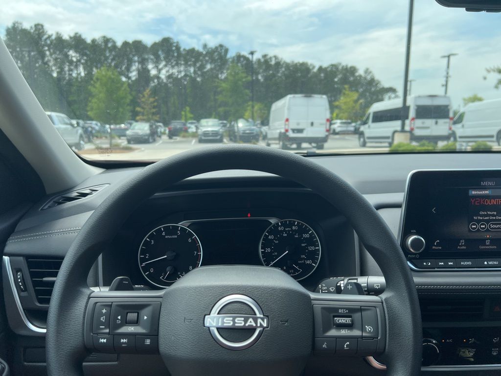 2025 Scarlet Ember Tintcoat Nissan Rogue S FWD SUV