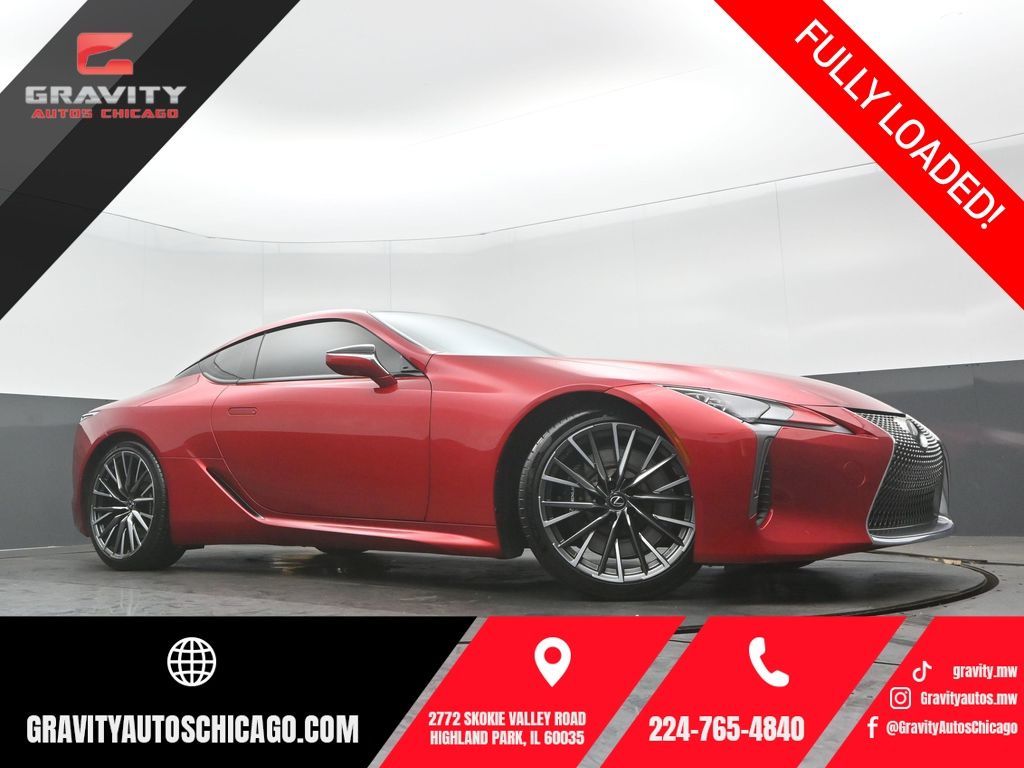 Infrared 2024 Lexus LC 500 Coupe RWD Coupe Rear-Wheel Drive Automatic