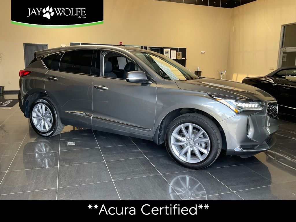Liquid Carbon Metallic 2023 Acura RDX SUV / Crossover All-Wheel Drive Automatic