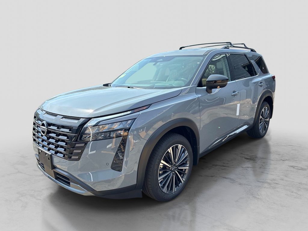 Boulder Gray 2026 Nissan Pathfinder SUV / Crossover All-Wheel Drive 9-Speed Automatic