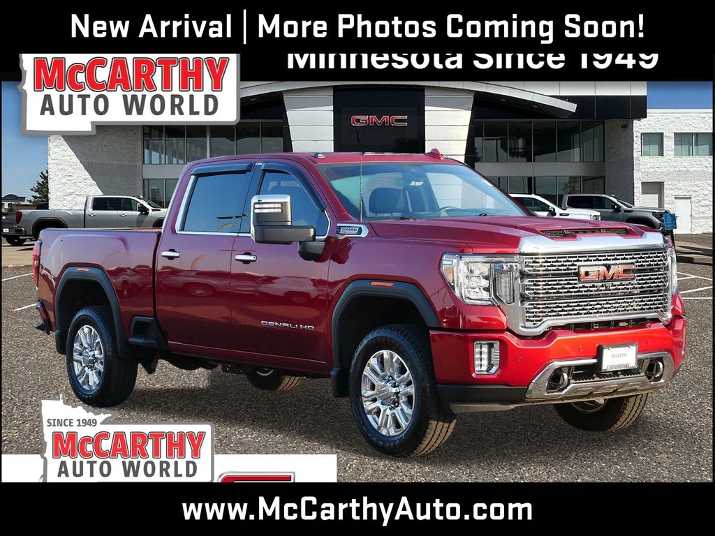 Cayenne Red 2023 GMC Sierra 3500HD Pickup Truck Four-Wheel Drive Automatic