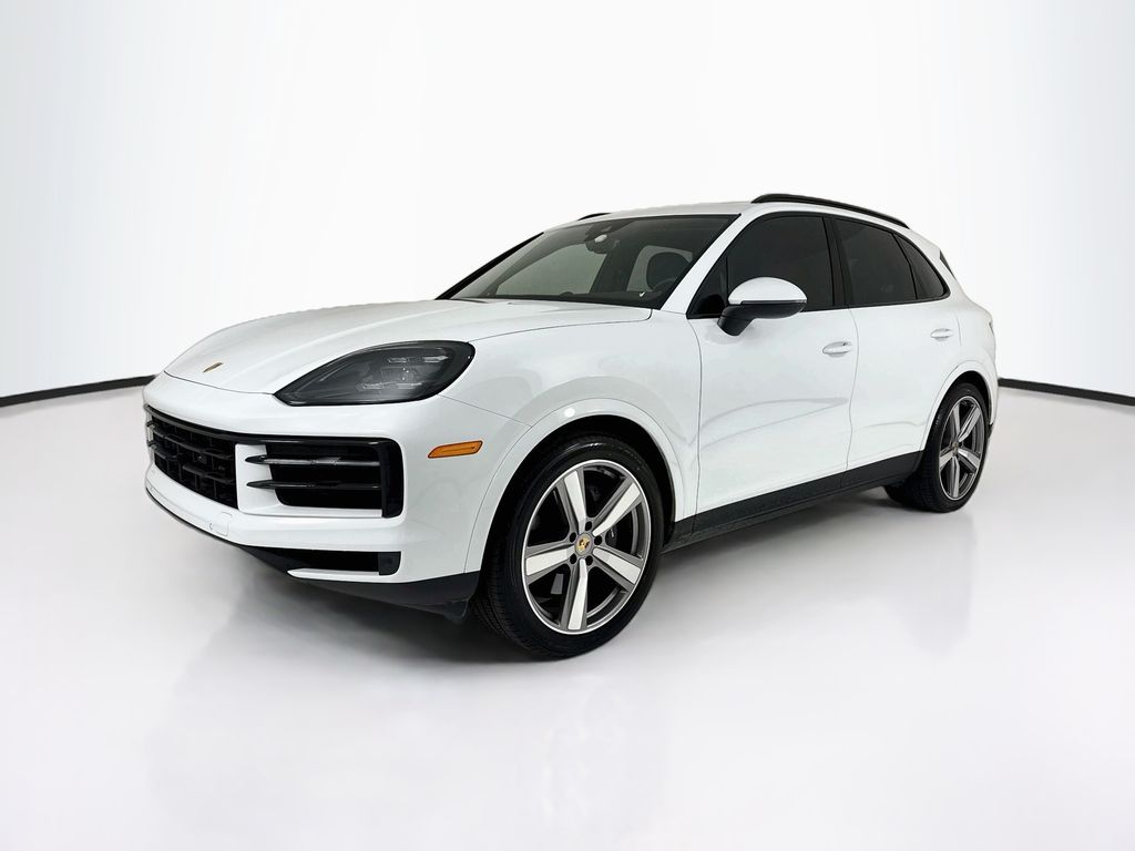 Carrara White Metallic 2024 Porsche Cayenne SUV / Crossover All-Wheel Drive 8-Speed Automatic