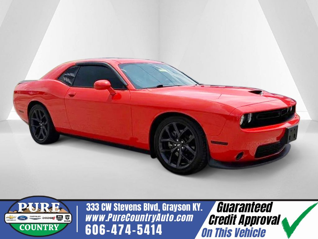 Go Mango! 2023 Dodge Challenger GT RWD Coupe Rear-Wheel Drive 8-Speed Automatic