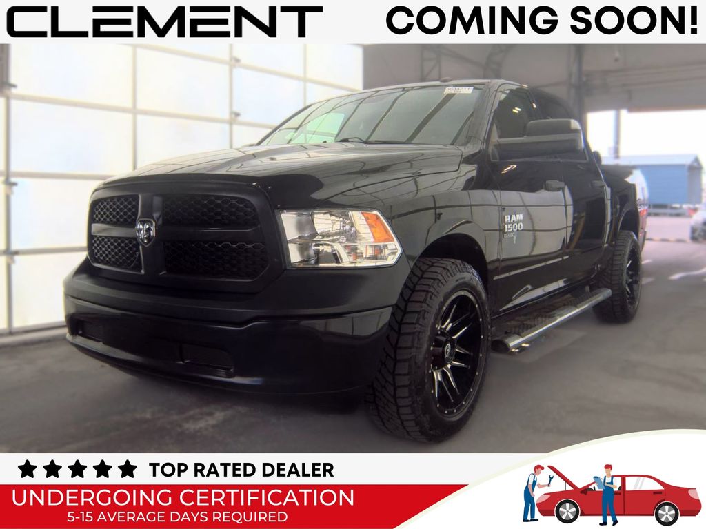 Diamond Black Crystal Pearlcoat 2023 RAM 1500 Pickup Truck Four-Wheel Drive 8-Speed Automatic
