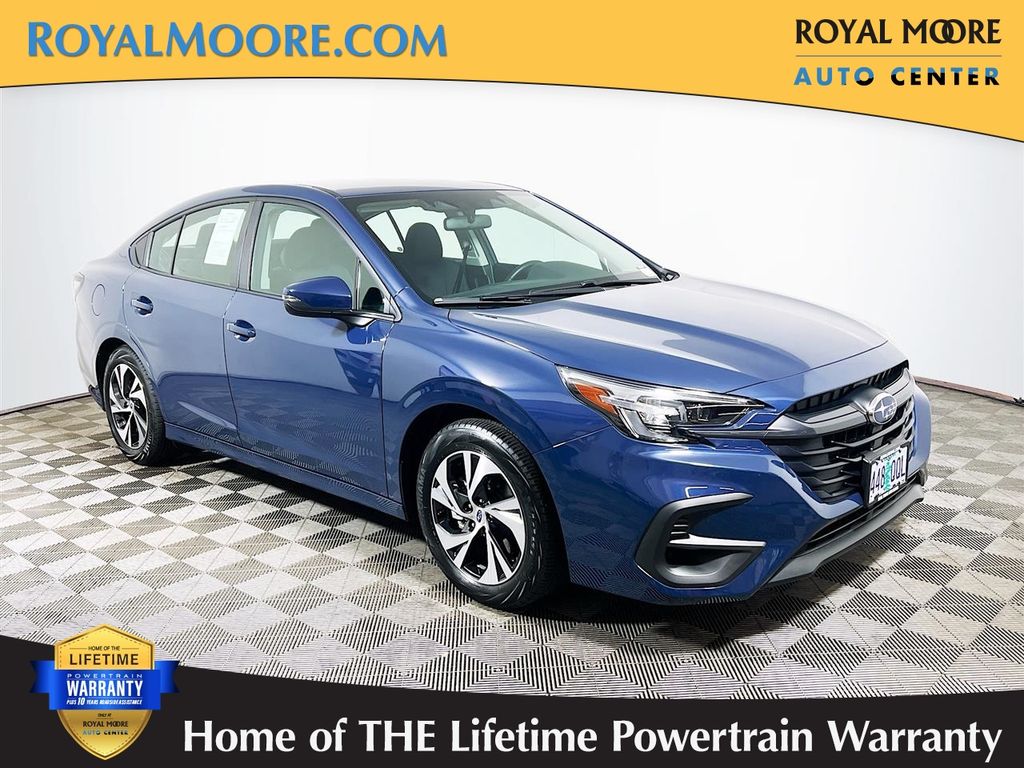Cosmic Blue Pearl 2025 Subaru Legacy Premium AWD Sedan All-Wheel Drive Continuously Variable Transmission