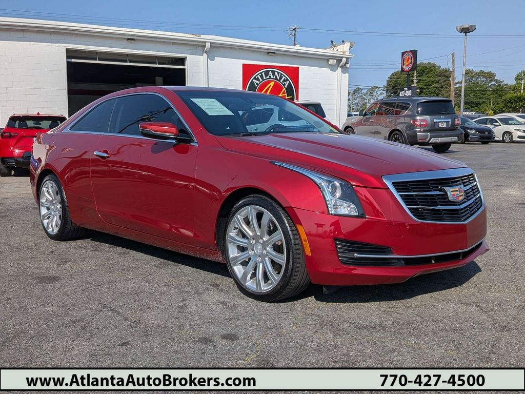 Red Obsession Tintcoat 2017 Cadillac ATS Coupe 2.0T RWD Coupe Rear-Wheel Drive 8-Speed Automatic