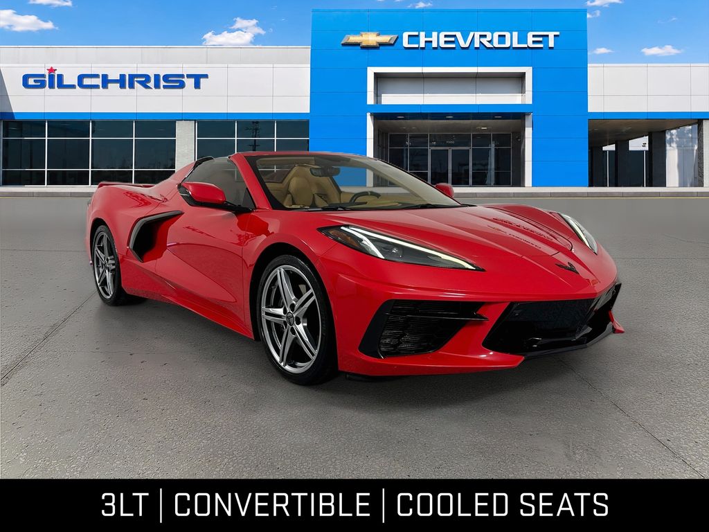Torch Red 2021 Chevrolet Corvette Convertible Rear-Wheel Drive 8-Speed Dual Clutch