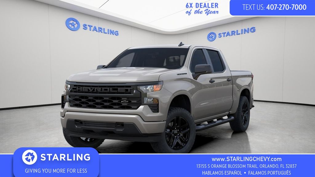 White Sands 2026 Chevrolet Silverado 1500 Pickup Truck 4X2 8-Speed Automatic