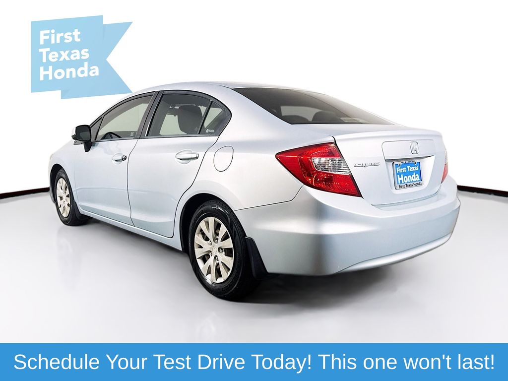 Used Car 2012 Honda Civic  Lx For Sale Under $10,000 In Austin, Texas